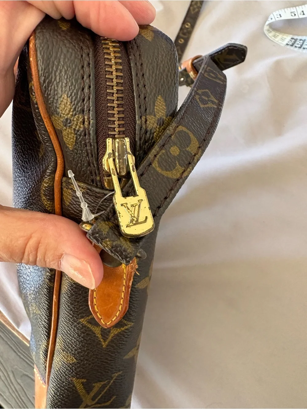 Vintage Louis Vuitton Monogram Danube 21 Crossbody Bag SL8905 - Picture 10 of 13
